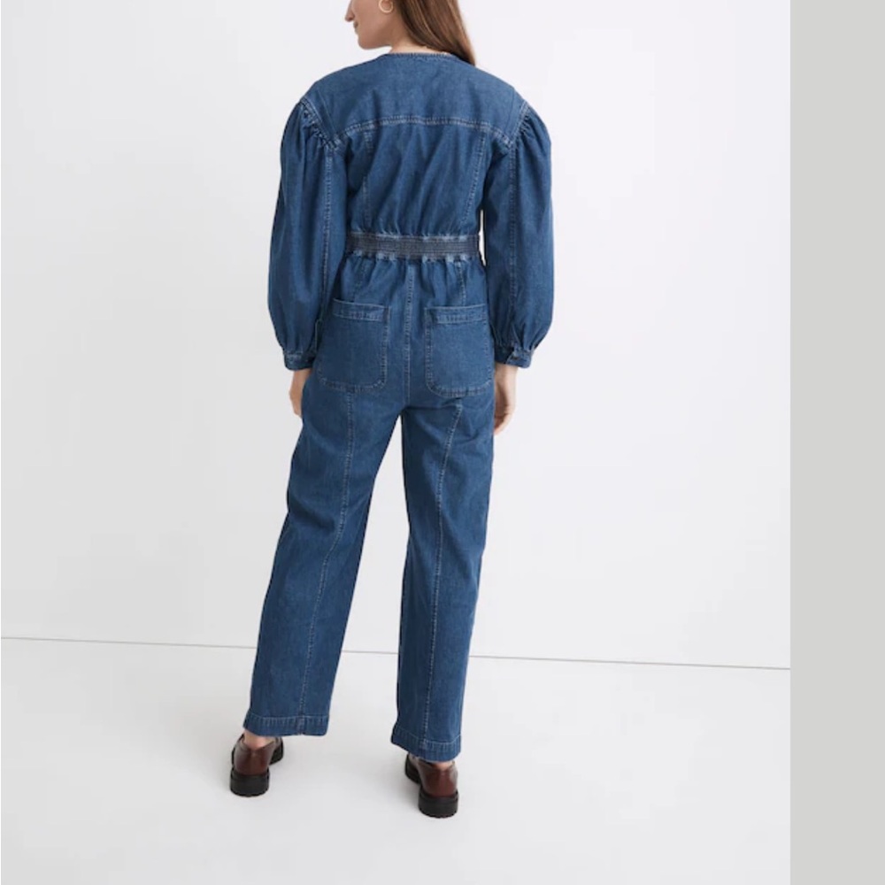 Madewell Blue Women's Jeans Overalls - Picture 3 of 13